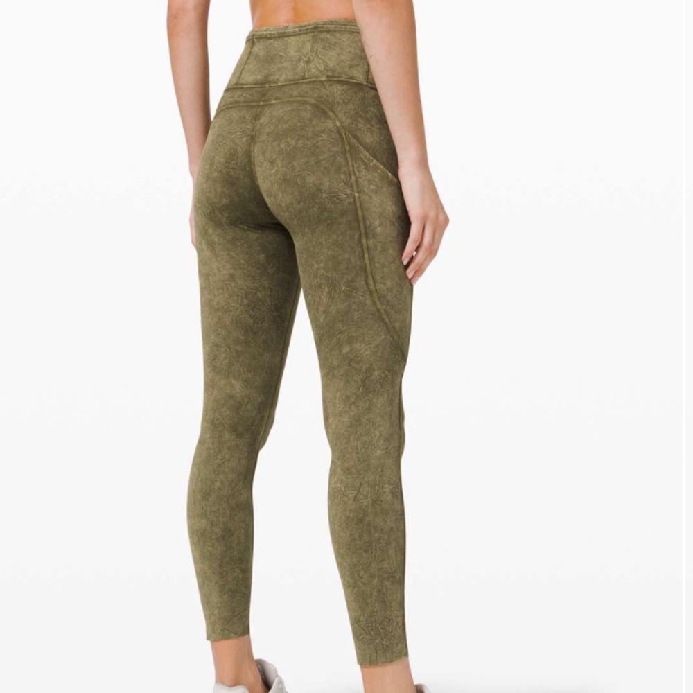 Lululemon Fast and Free High Rise Tight 25" *Ice Dye